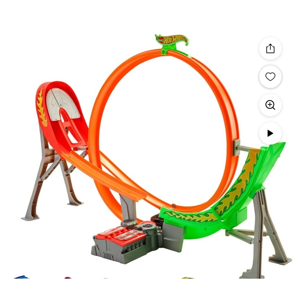 Hot Wheels Power Shift Raceway Replacement Part Loop Piece - Picture 6 of 6